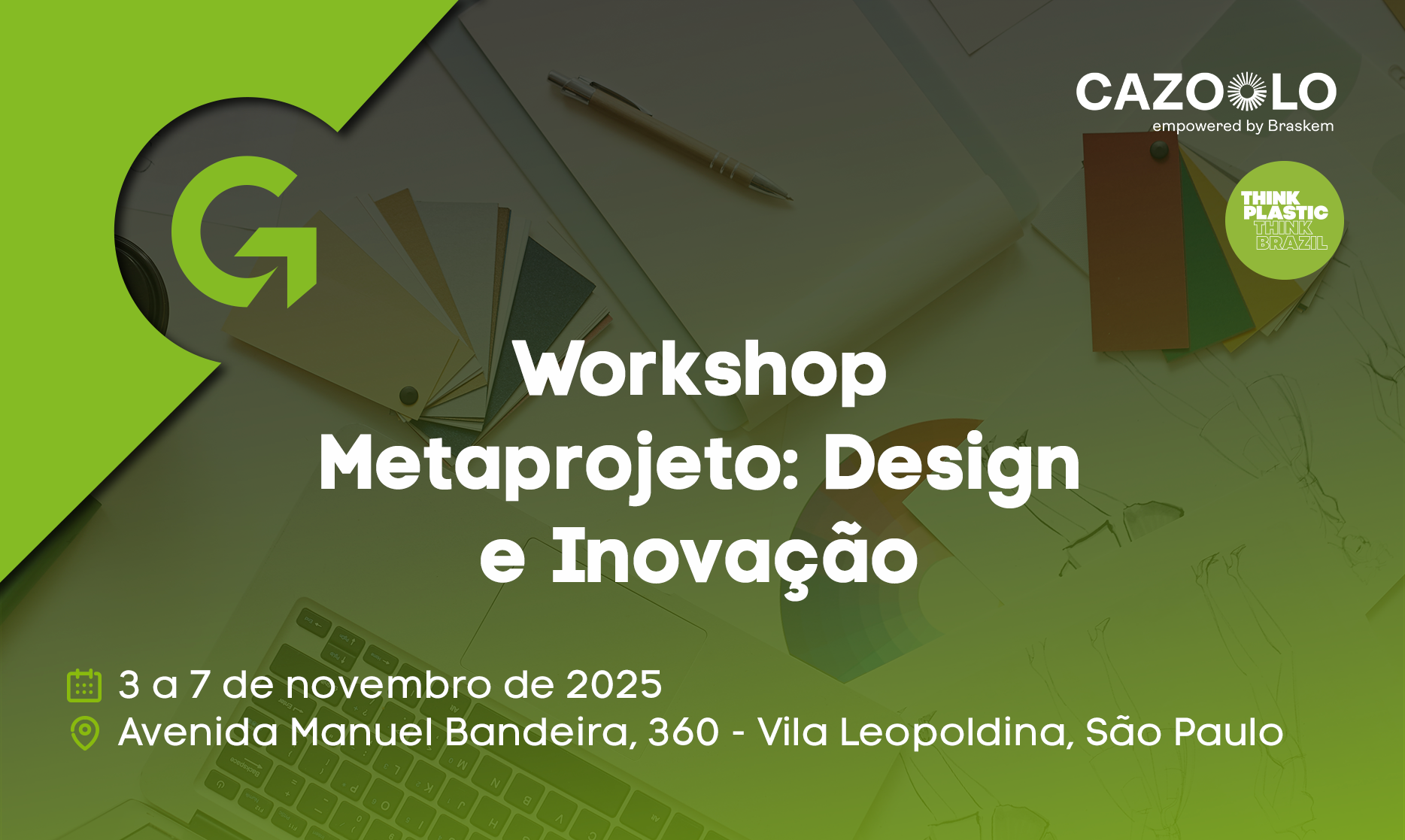 Visando elevar conhecimentos e atualizações do design no setor de plásticos, Think Plastic Brazil promove workshop exclusivo