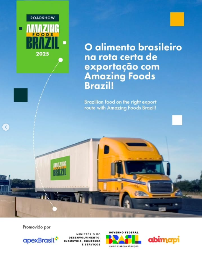Road Show Amazing Foods Brazil: Expansão Global da Indústria Alimentícia Brasileira