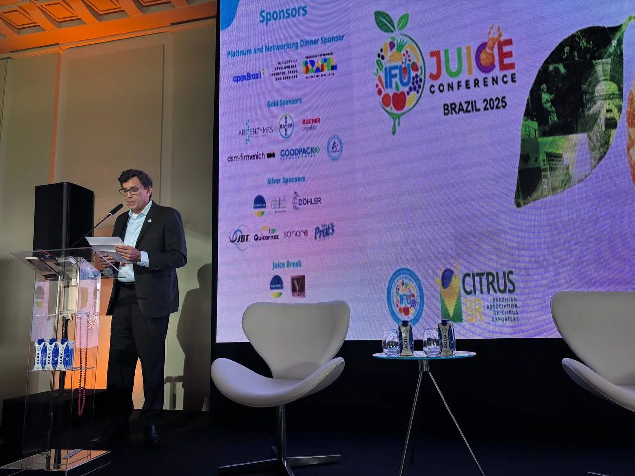 Evento patrocinado pela ApexBrasil promove setor de sucos brasileiros 