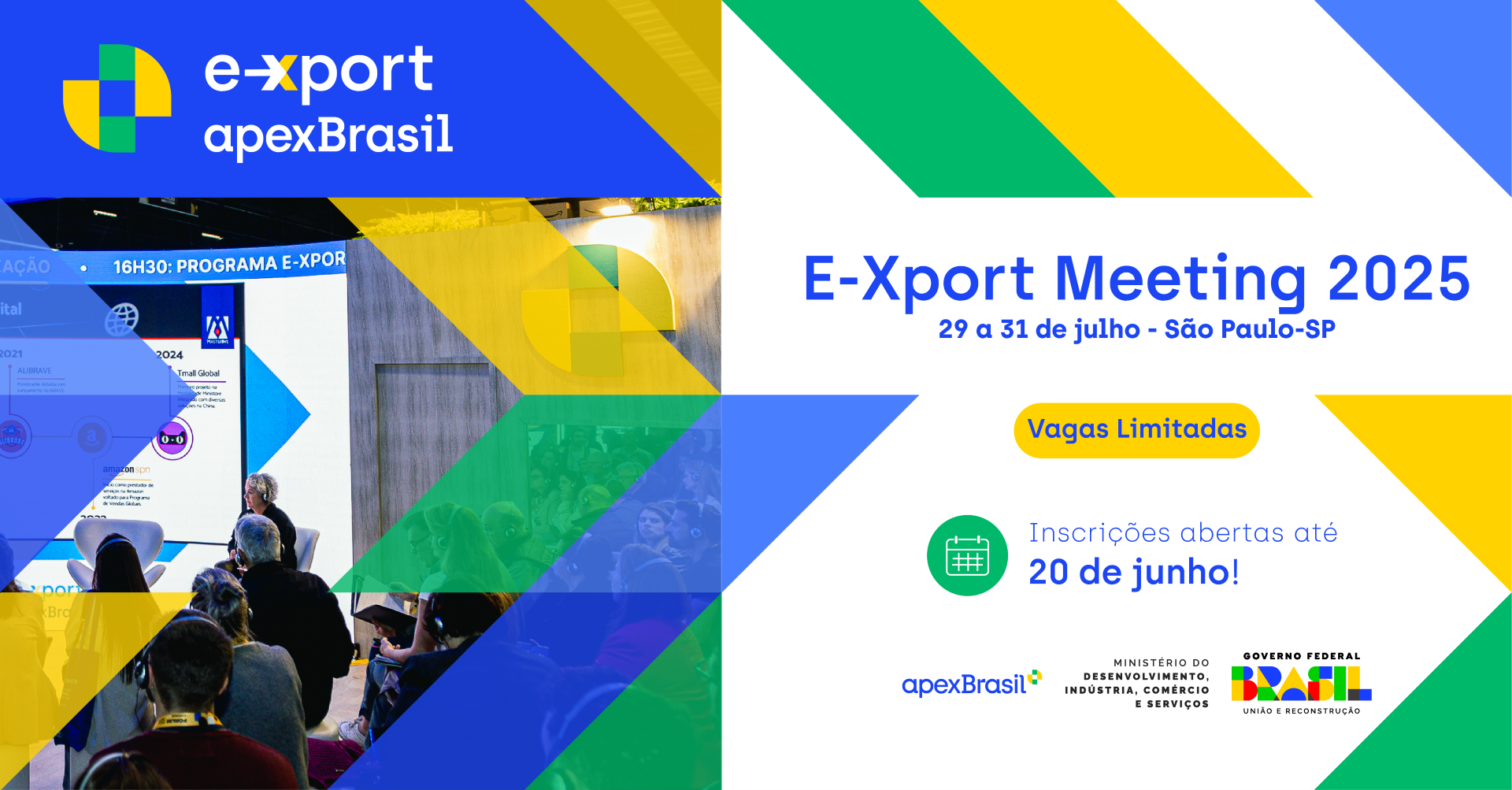 Inscrições abertas para o E-Xport Meeting 2025