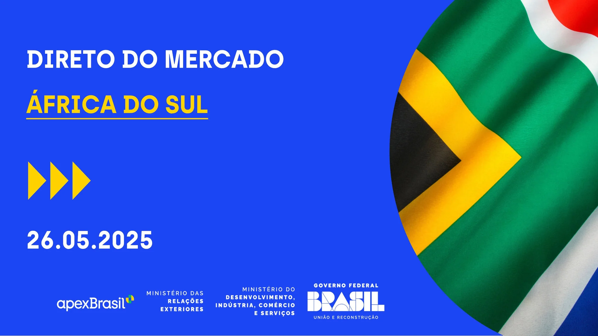 WEBINAR DIRETO DO MERCADO - ÁFRICA DO SUL - 2025