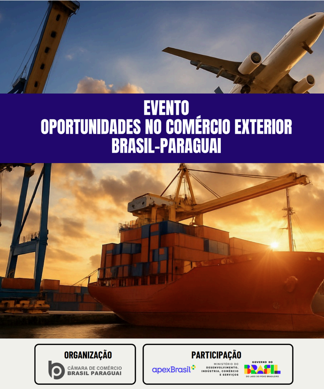 ApexBrasil participa de evento sobre oportunidades no comércio Brasil–Paraguai
