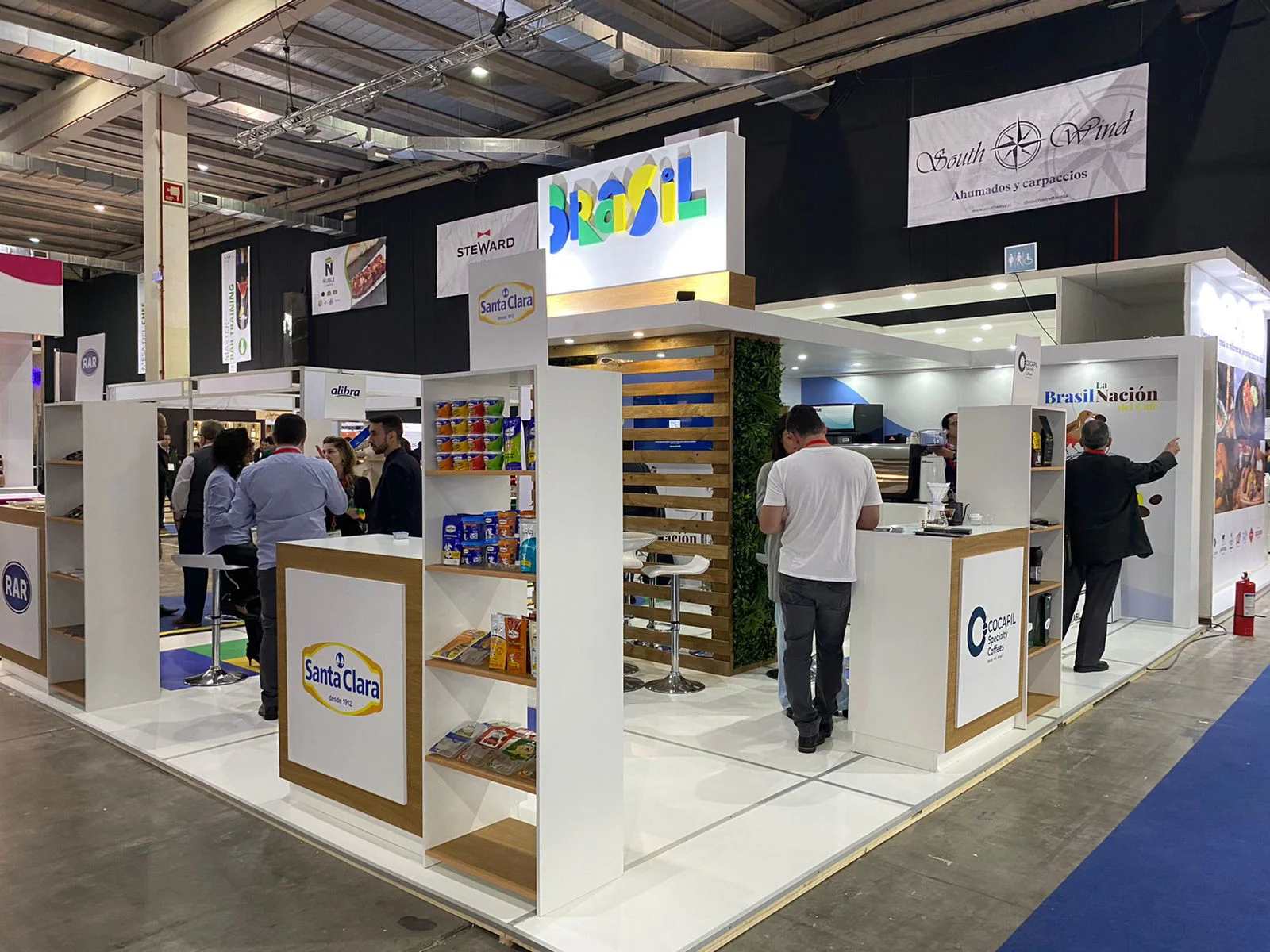 BSCA leva cafés do Brasil à principal feira de alimentos do Chile