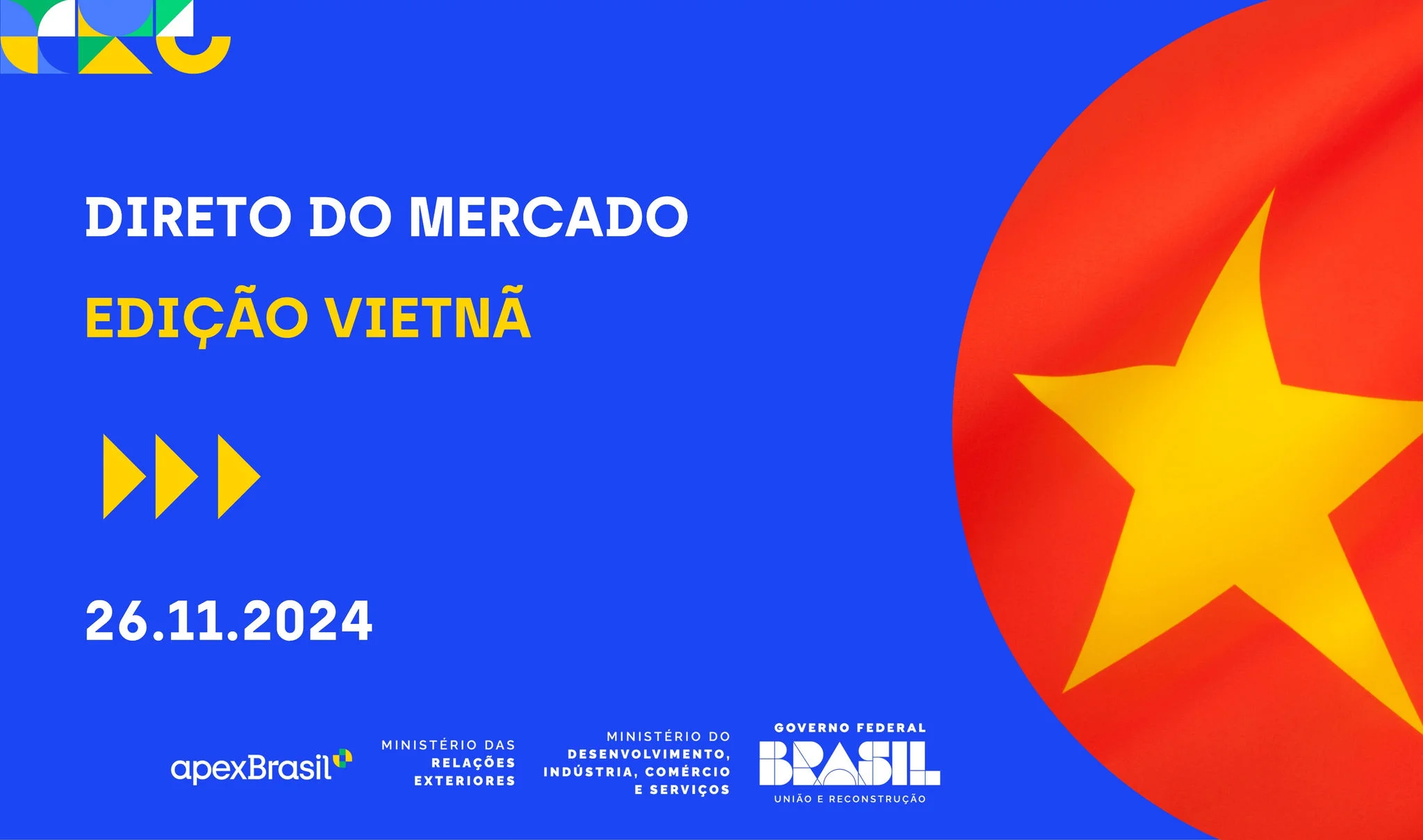 WEBINAR DIRETO DO MERCADO – VIETNÃ - 2024