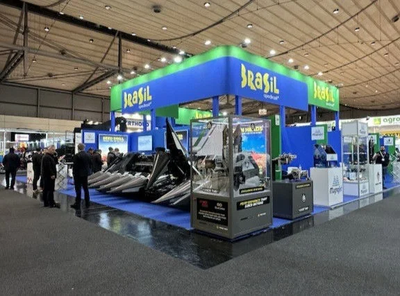 Brasil apresenta inovação em máquinas e autopeças agrícolas na Agritechnica Hannover 2025