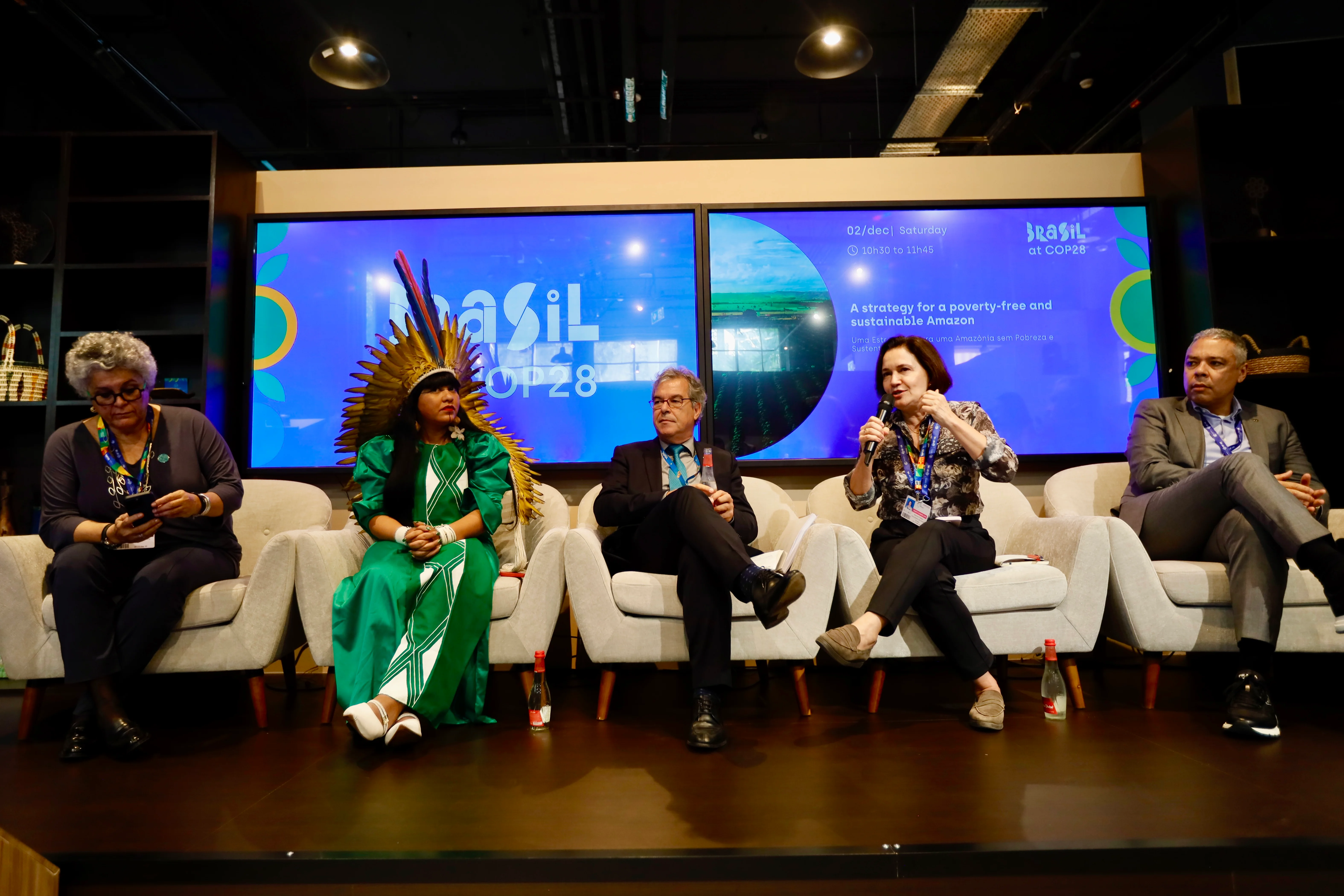 Brasil alcança a maior delegação entre os países na COP no segundo dia de debates e ApexBrasil apresenta estratégias para uma Amazônia sustentável e sem pobreza