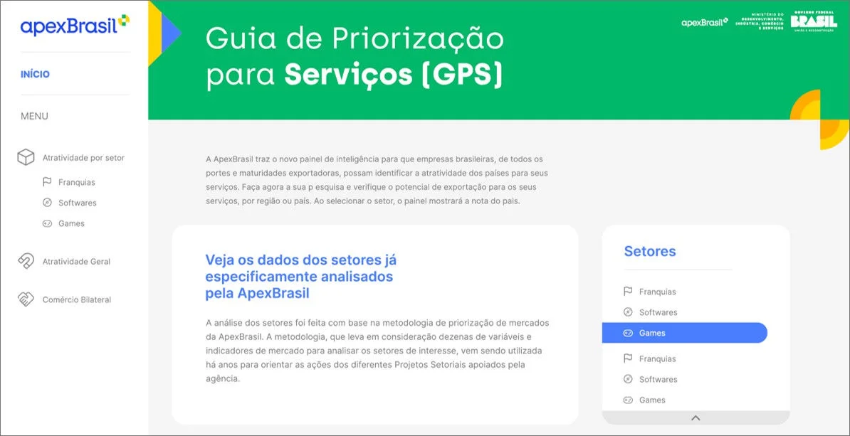GUIA DE PRIORIZAÇÃO PARA SERVIÇOS - GPS