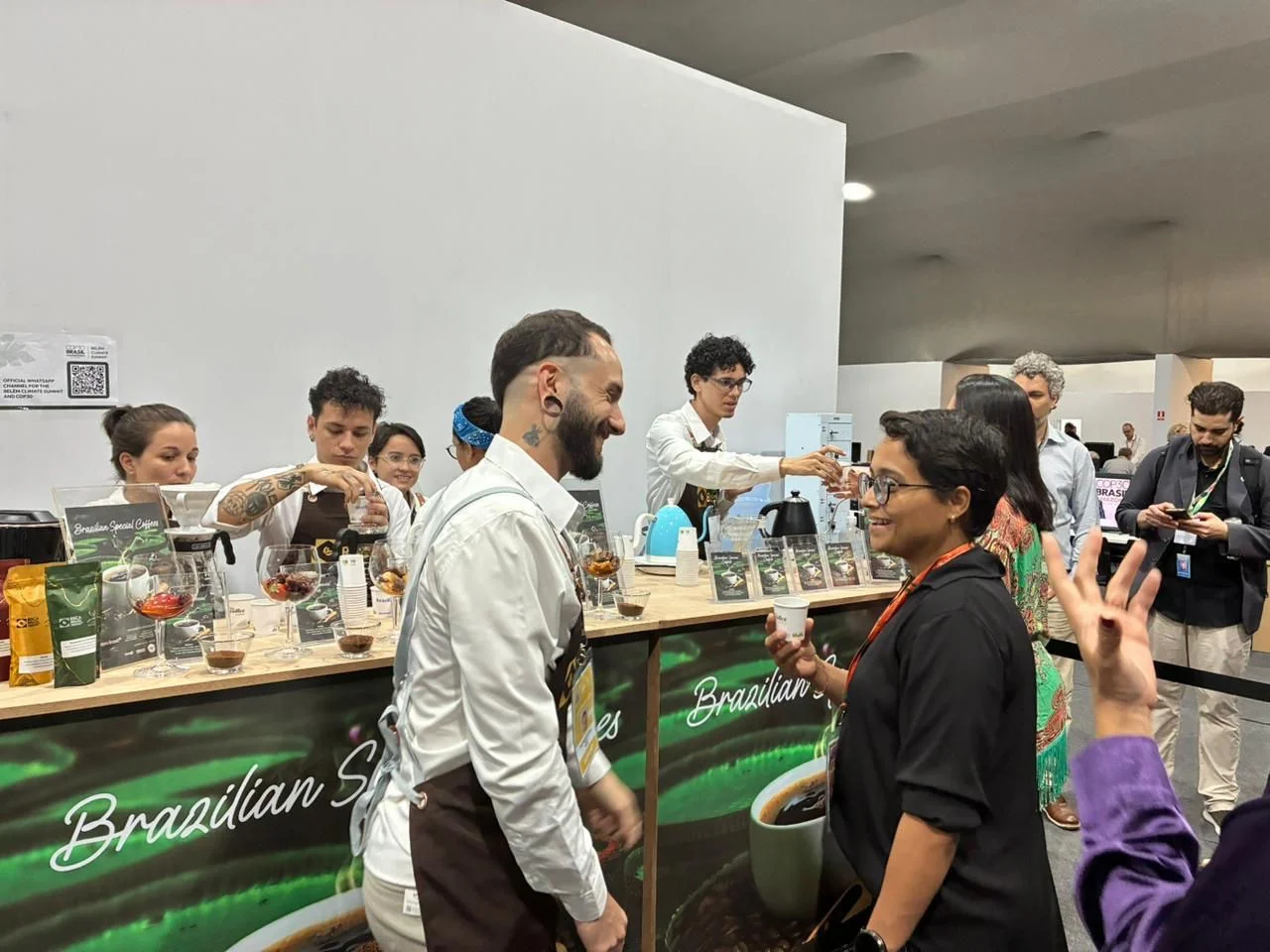 Na COP30, ApexBrasil realiza ações de promoção e visibilidade internacional de cafés especiais compatíveis com a floresta