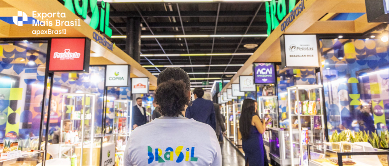 ApexBrasil abre inscrições para o Programa Exporta Mais Brasil que será realizado durante a Anuga Select Brazil 2026