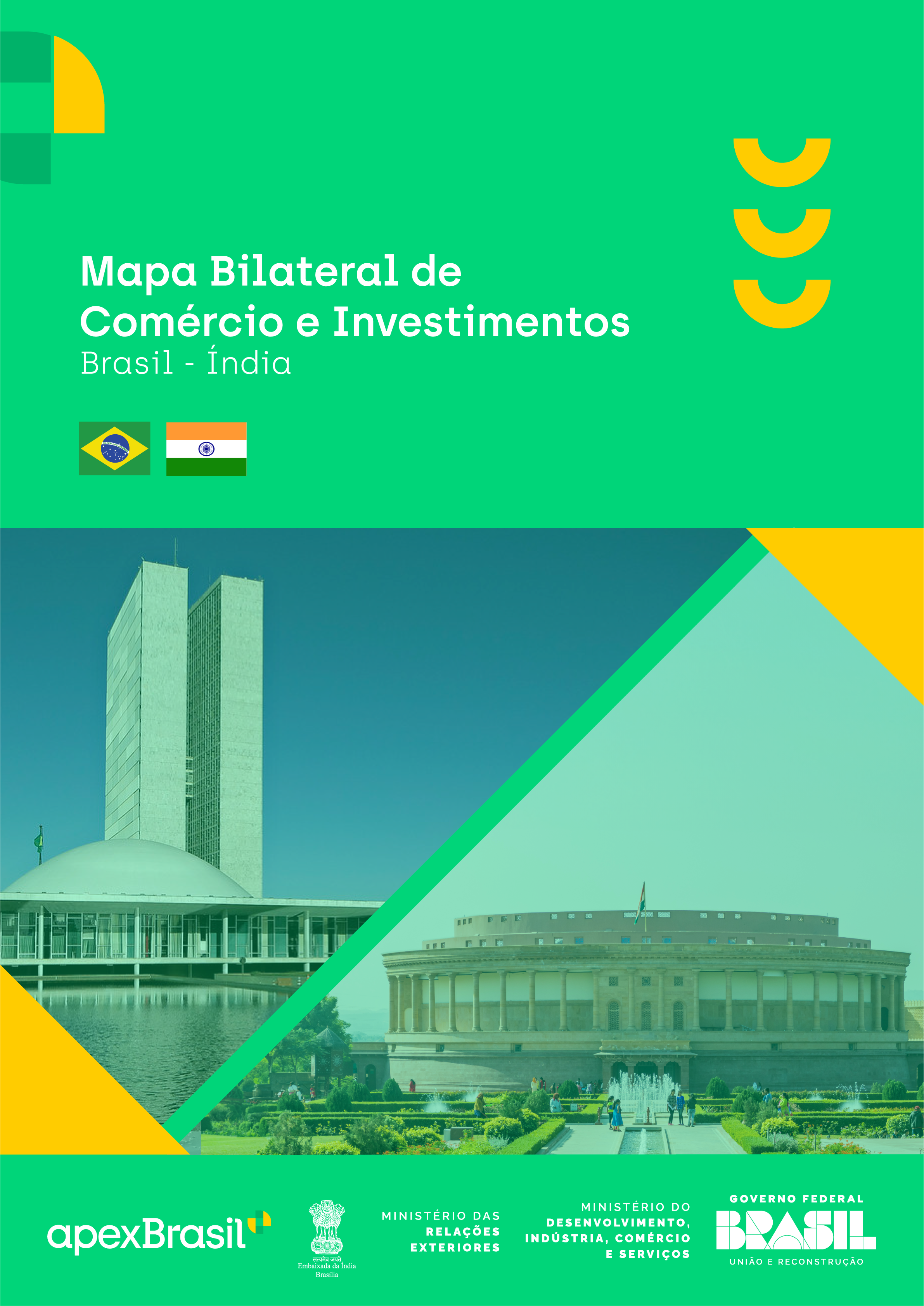 MAPA BILATERAL DE COMÉRCIO E INVESTIMENTOS BRASIL - ÍNDIA 2024