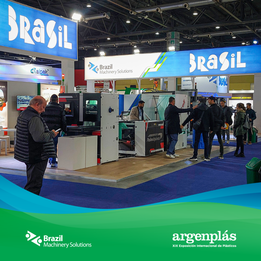 15 empresas brasileiras apostam em inovação de máquinas e equipamentos para setor plástico na Argenplás 2024