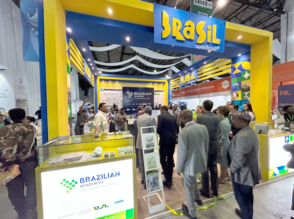 Pavilhão Brasil em feira na Etiópia alavanca negócios do Brazilian Renderers