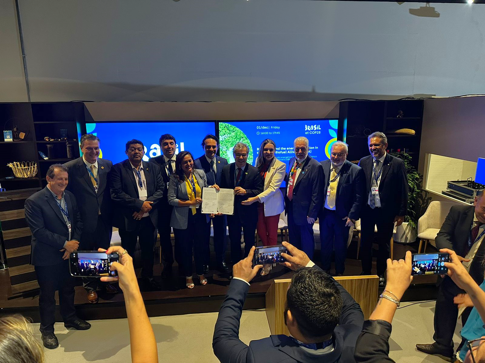 COP 28: ApexBrasil celebra convênio para promover o etanol como solução para a transição energética