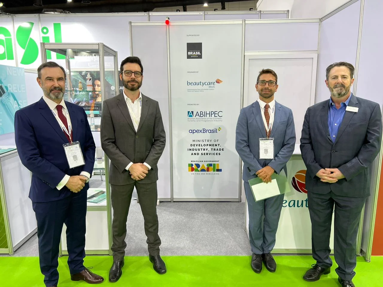 Indústrias brasileiras de ingredientes para cosméticos celebram bons resultados na In-Cosmetics Asia 202