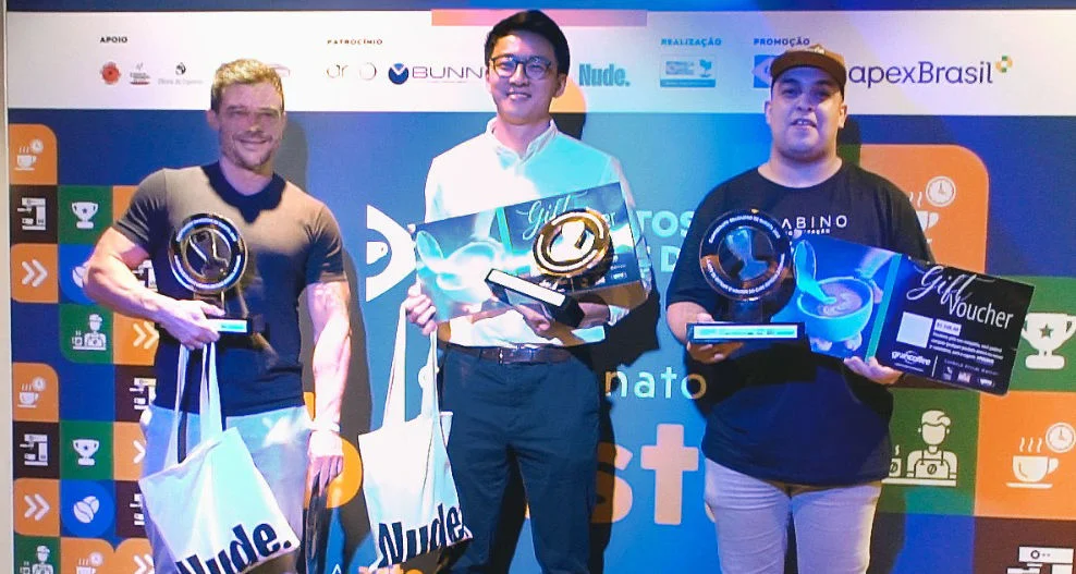 Boram Um é tricampeão brasileiro de baristas