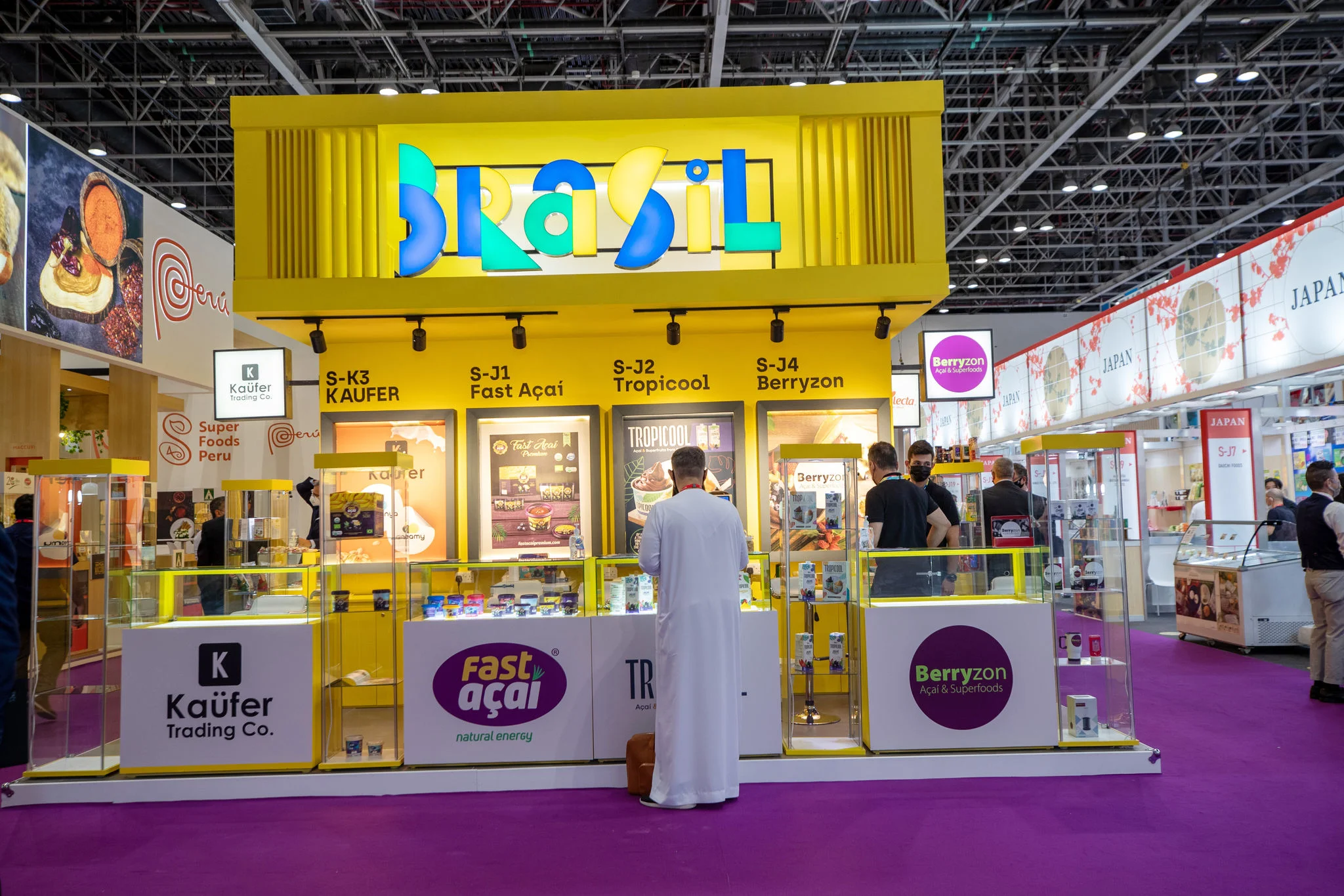 Gulfood 2023: US$ 4,5 bilhões estimados em negócios para as 105 empresas brasileiras do setor de alimentos e bebidas que participam da feira 