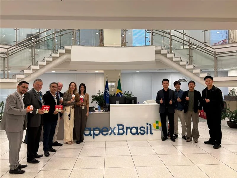 ApexBrasil recebe Mixue e apoia expansão da maior rede global de sucos e sorvetes no Brasil