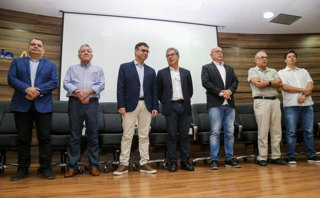 Em viagem ao Acre, Jorge Viana se reúne com governador e representantes do setor produtivo