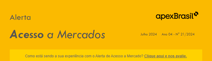 ALERTA DE ACESSO – EUA – TARIFAS SOBRE PRODUTOS CHINESES – Nº 21/2024