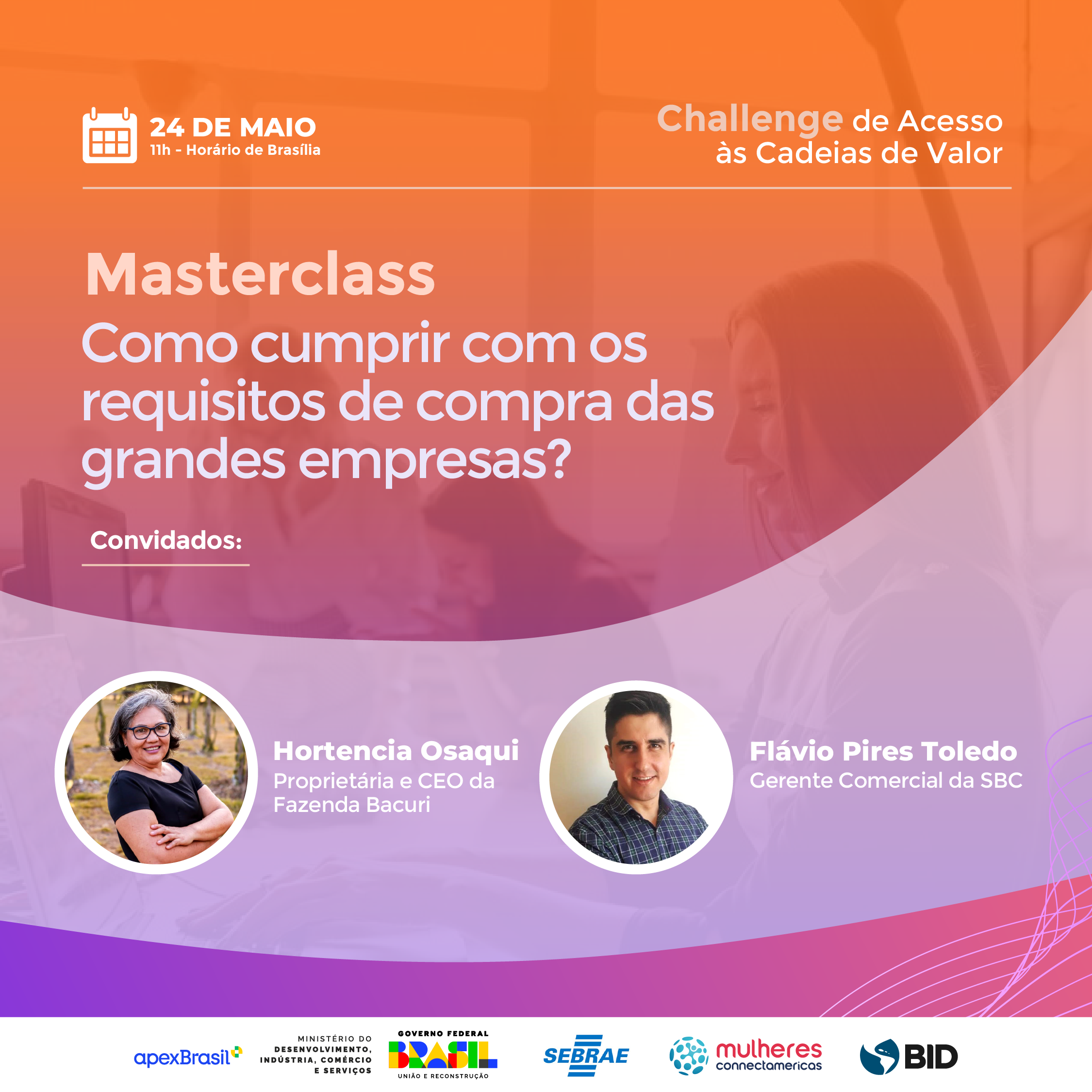 Masterclass gratuita do BID vai explicar o que as grandes empresas buscam em fornecedores 