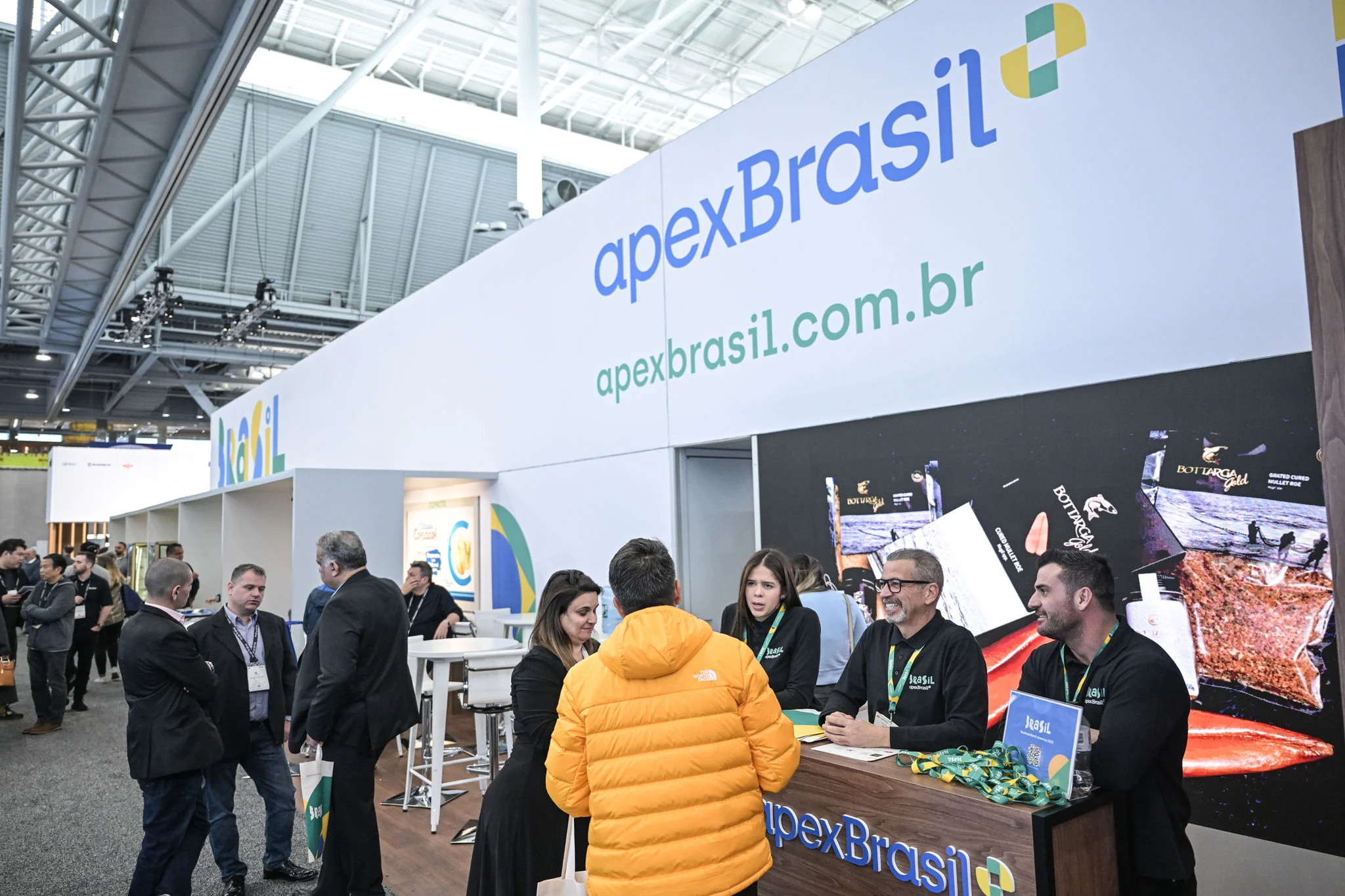ApexBrasil leva 17 expositores a feira de pescados nos EUA