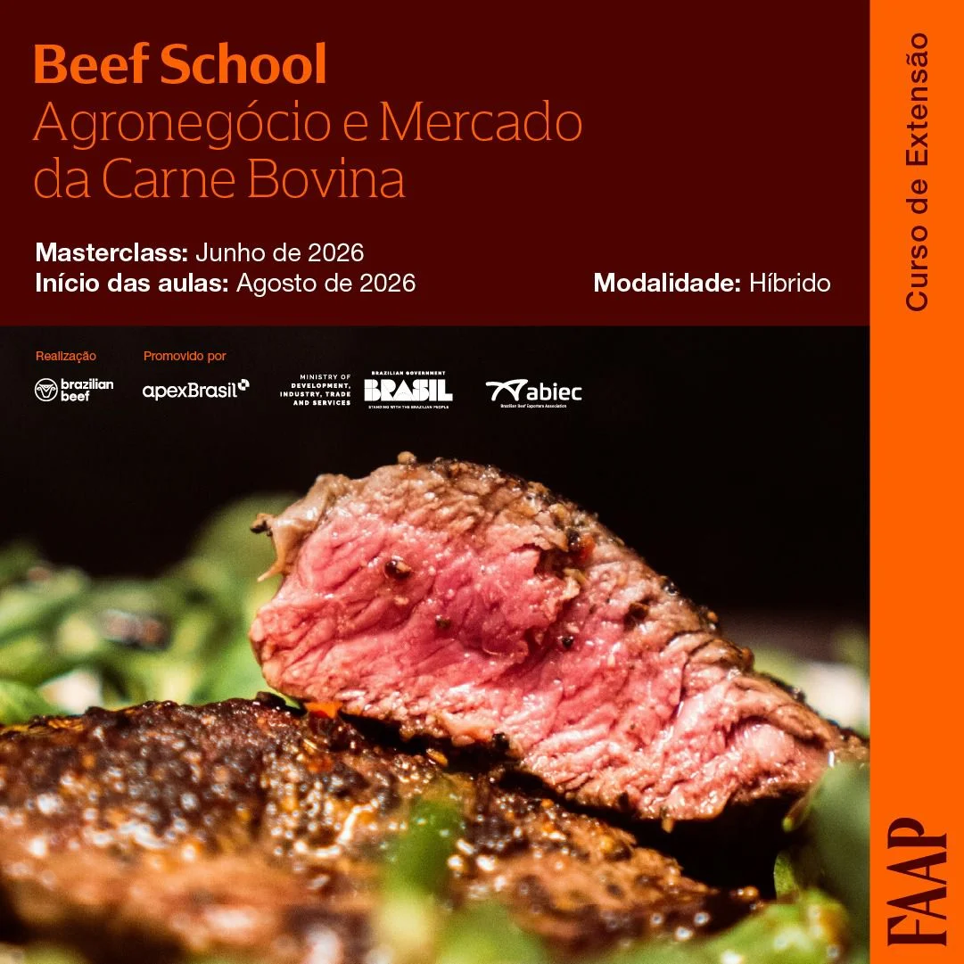 Beef School reúne especialistas e mercado em formação inédita sobre carne bovina 