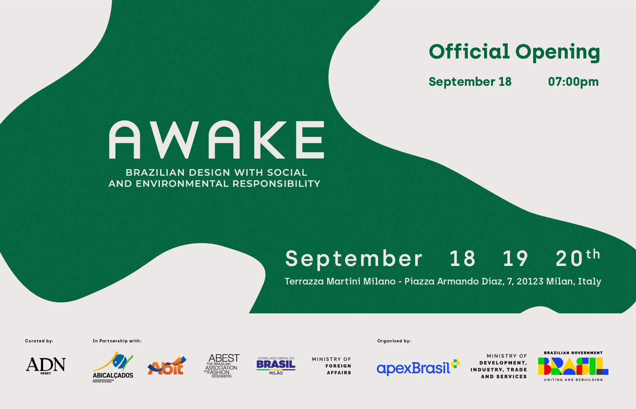 AWAKE: moda brasileira sustentável será destaque em evento durante a Semana de Moda de Milão