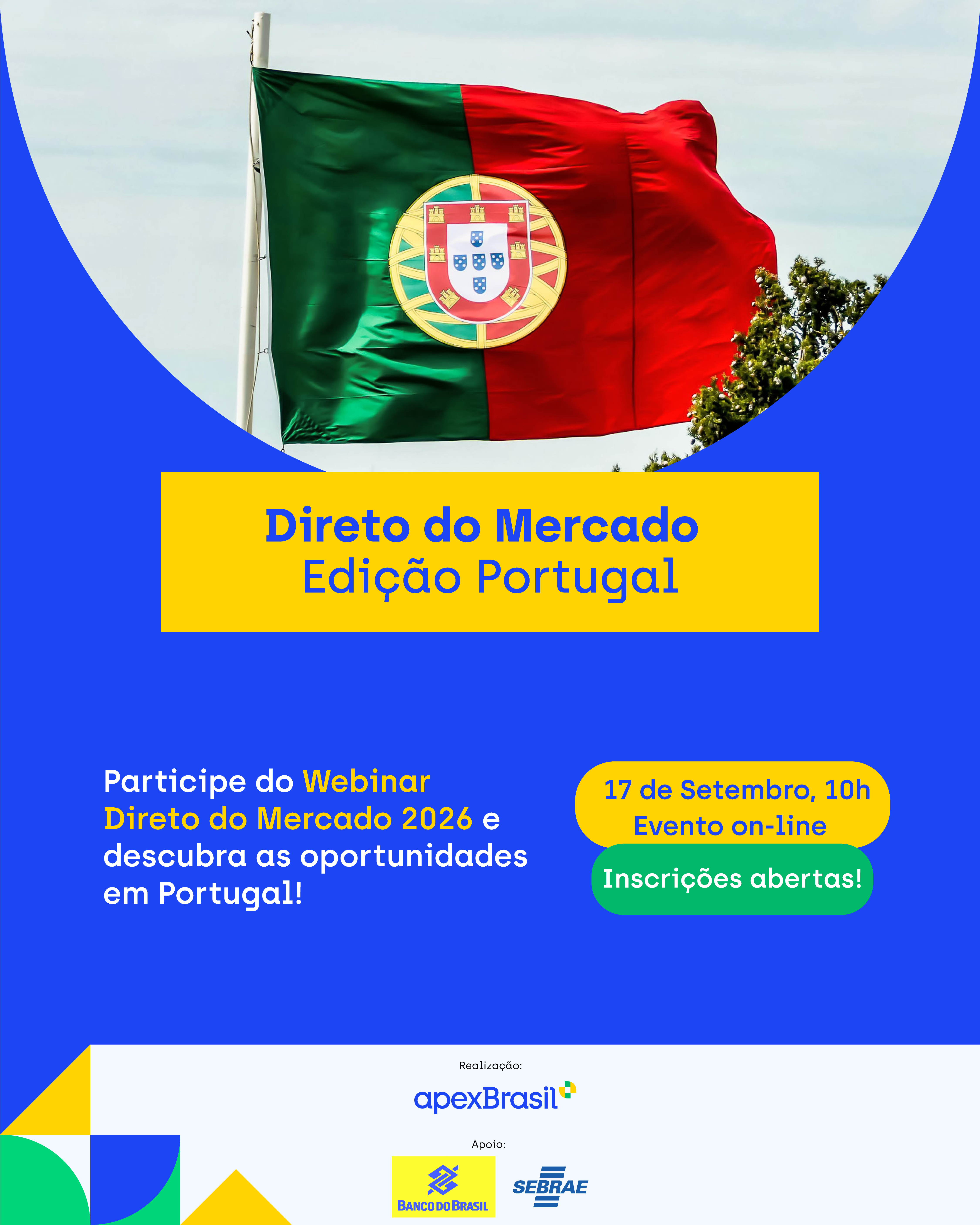 De olho em Portugal: Webinar aborda oportunidades para exportar