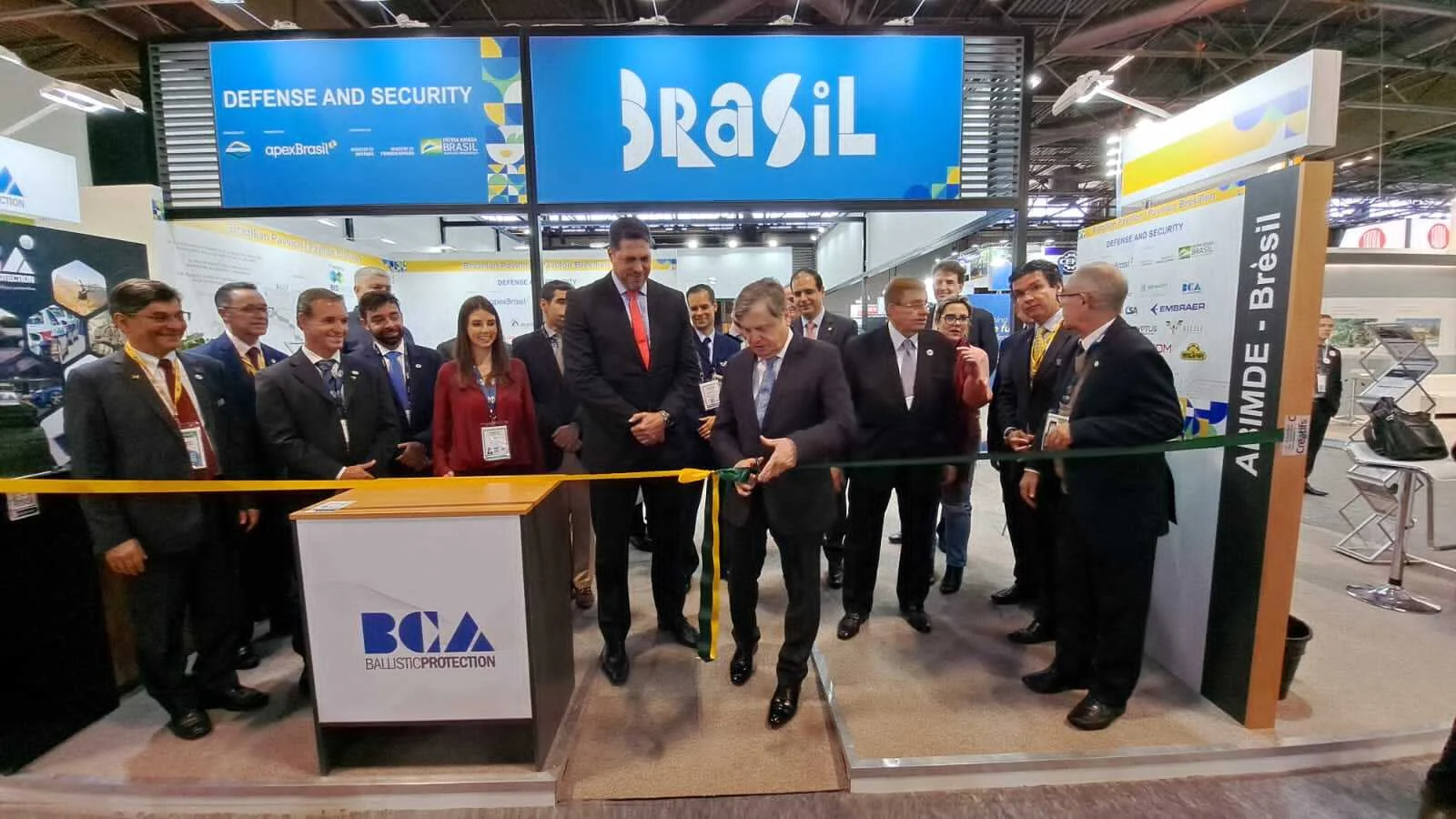 ABIMDE e ApexBrasil promovem a indústria de Defesa e Segurança na Eurosatory 2022