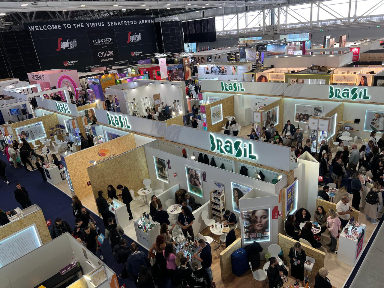 44 empresas do Beautycare Brazil esperam US$16,5 milhões em negócios no ano seguinte à Cosmoprof WorldWide Bologna