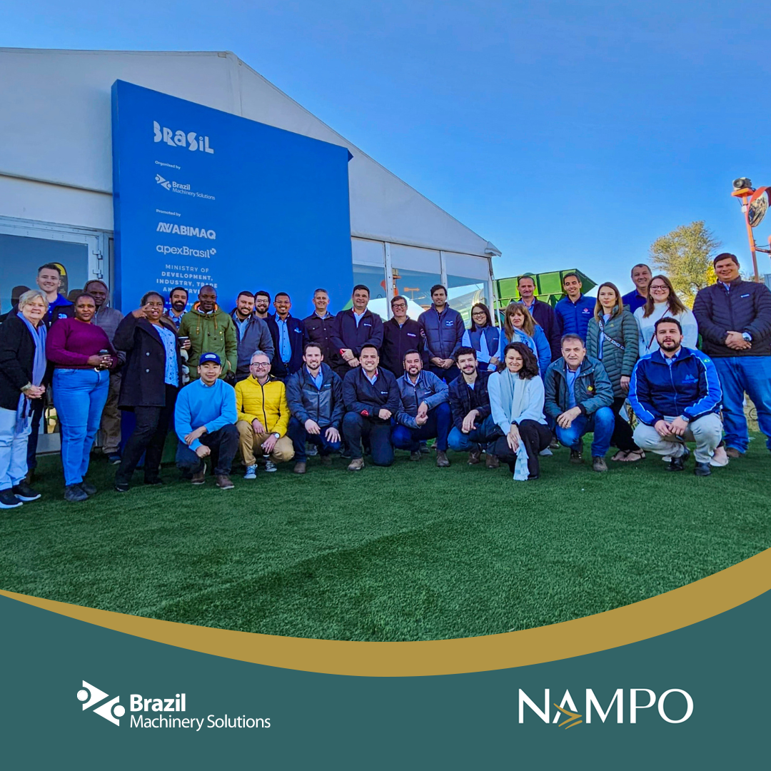 Empresas brasileiras geram US$3,3 milhões em negócios durante a NAMPO 2024