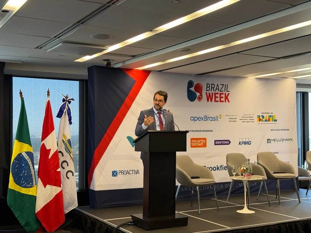 Brasil e Canadá fortalecem relações comerciais com lançamento de estudo inédito durante missão em Toronto