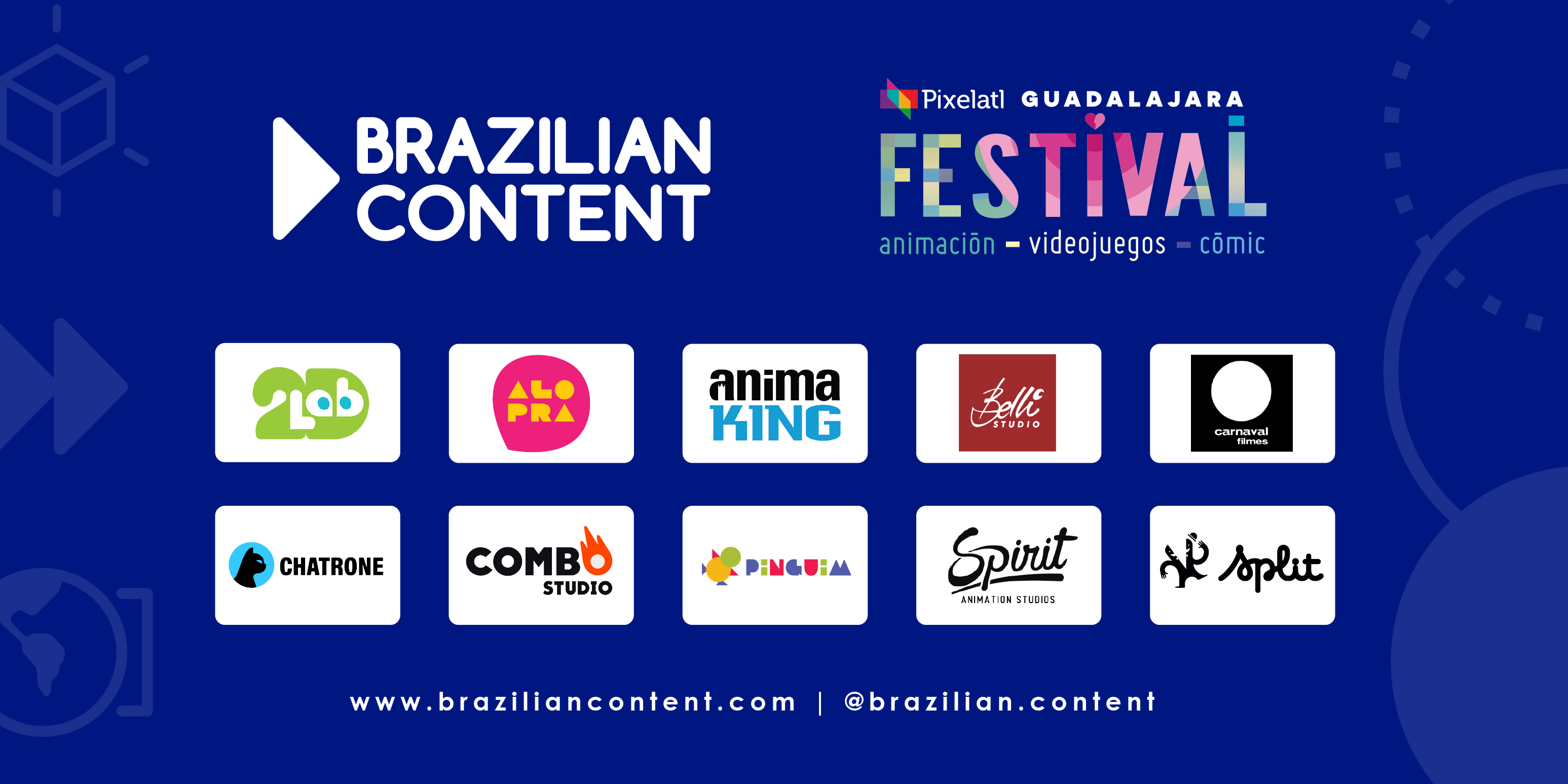 Delegação brasileira marca presença no Festival Pixelatl