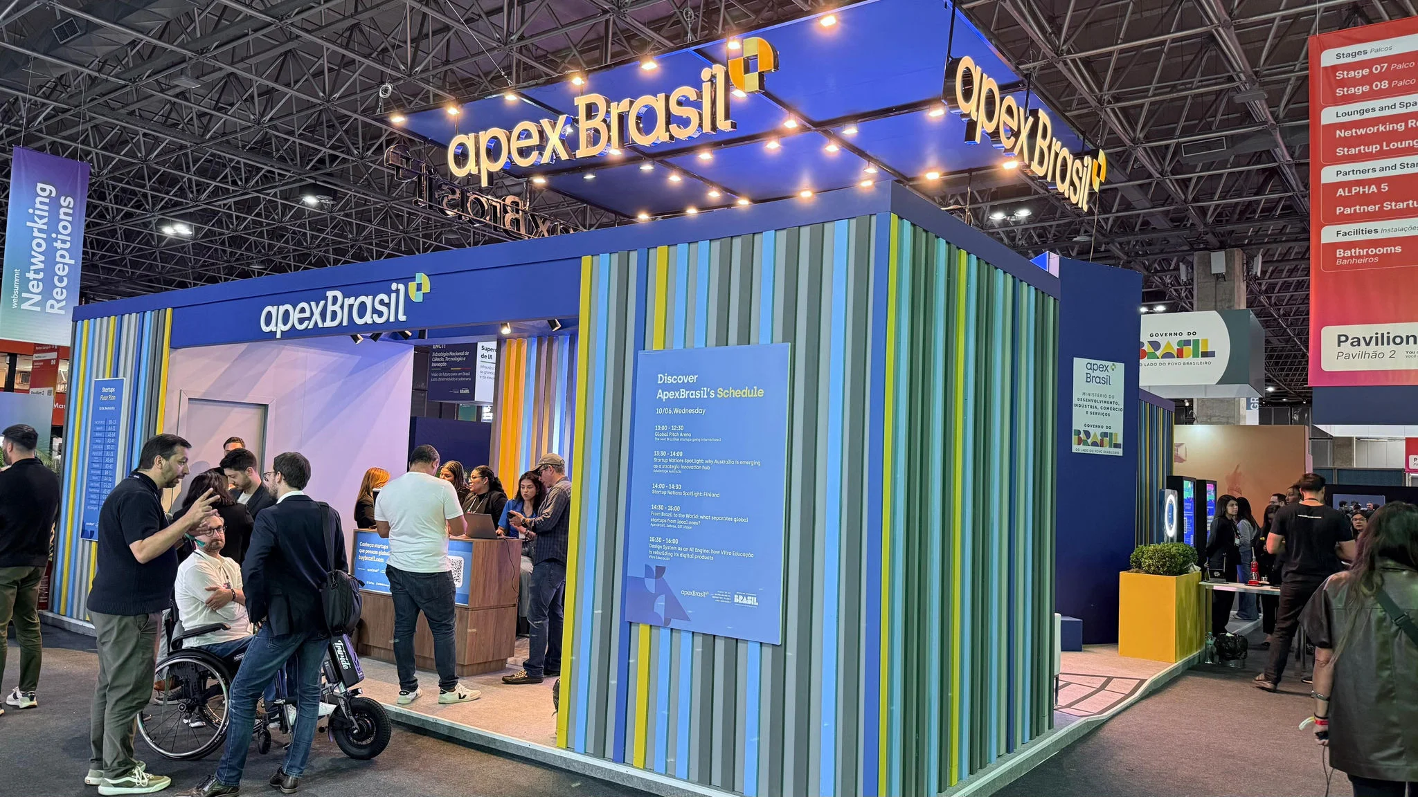 Entre pitches e rodadas de negócios, quase 100 startups brasileiras entram na vitrine dos investidores globais no Web Summit Rio