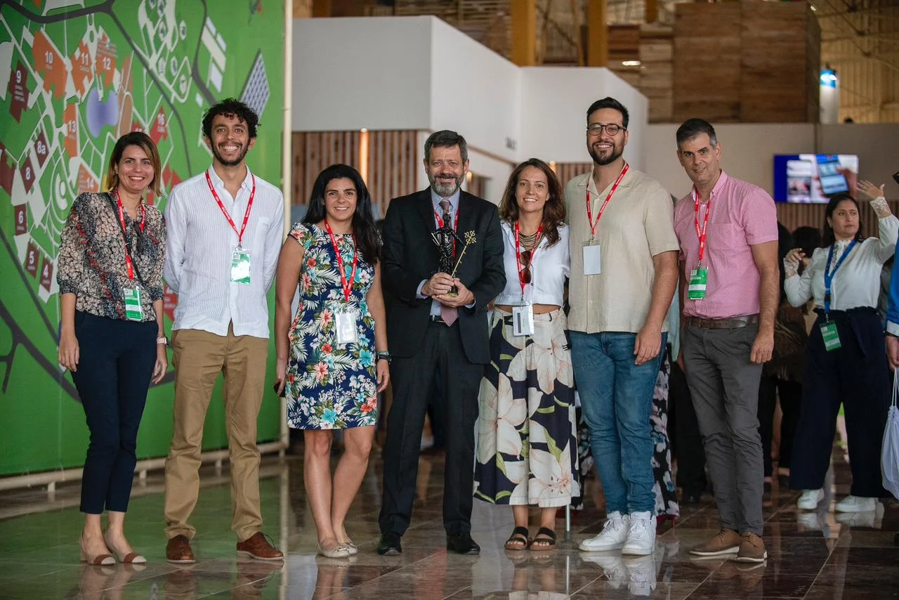 Pavilhão do Brasil recebe prêmio de destaque na FIHAV 2023, em Cuba