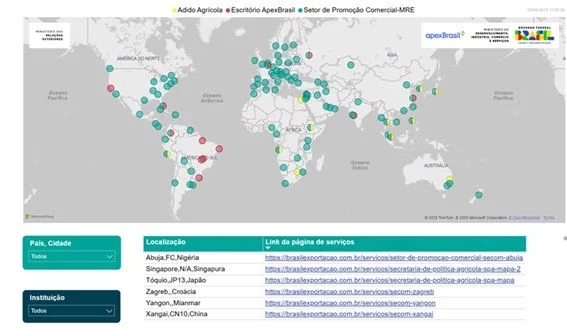 ApexBrasil e MAPA oferecem serviços para auxiliar exportadores de alimentos, bebidas e produtos agropecuários na Plataforma Brasil Exportação