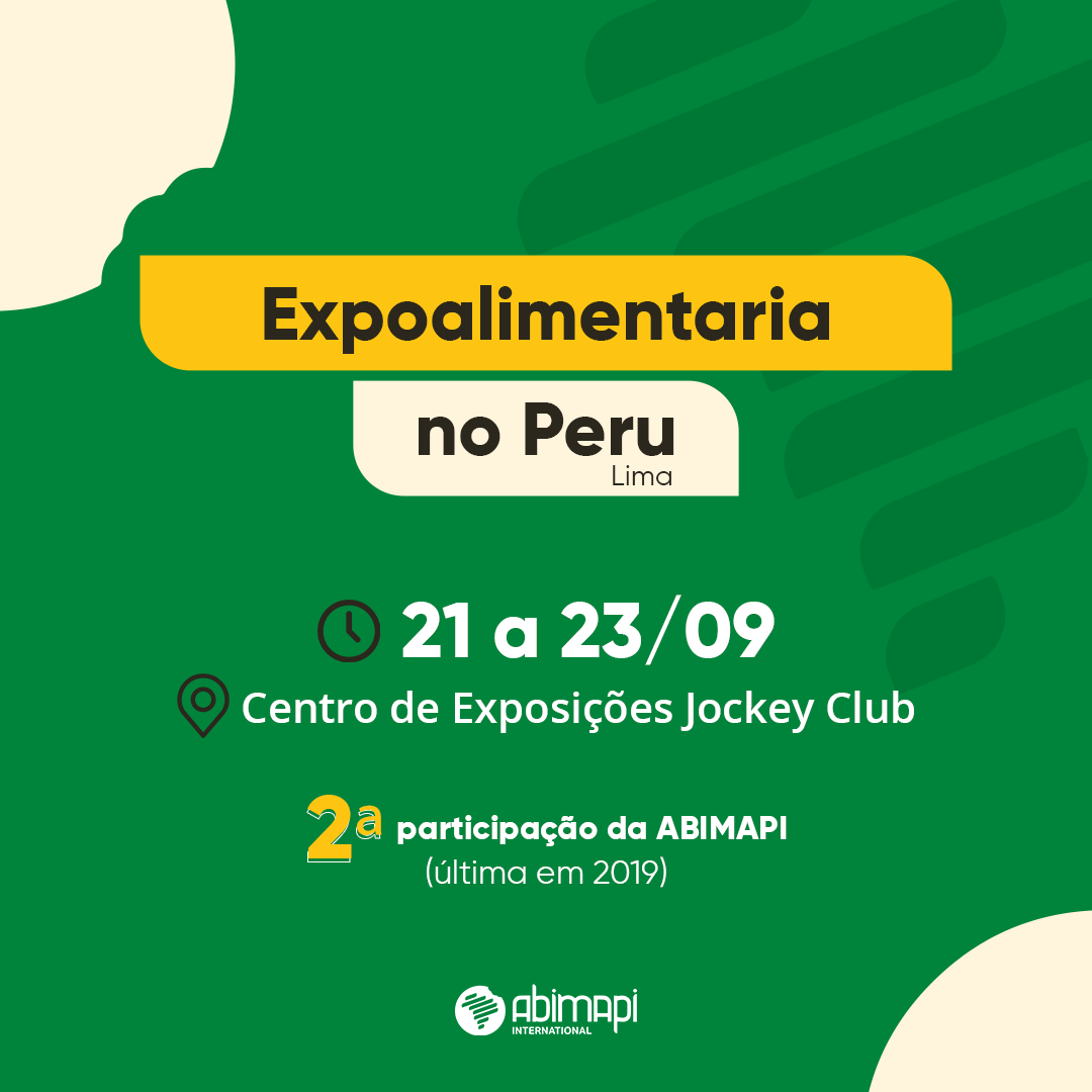 Empresas brasileiras participantes do projeto ABIMAPI International se preparam para EXPOALIMENTARIA 2022