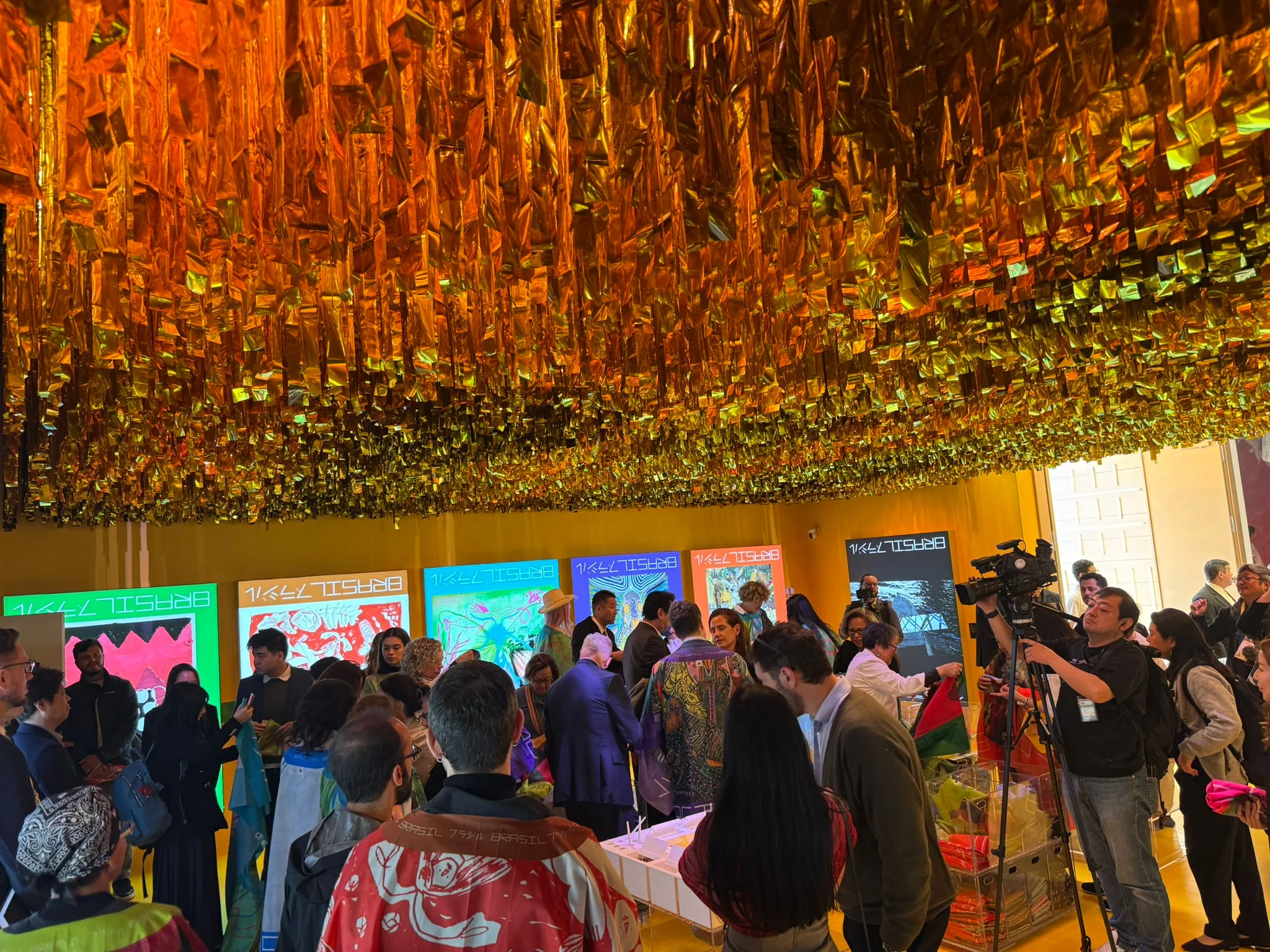 Pavilhão Brasil recebe mais de 100 mil visitantes