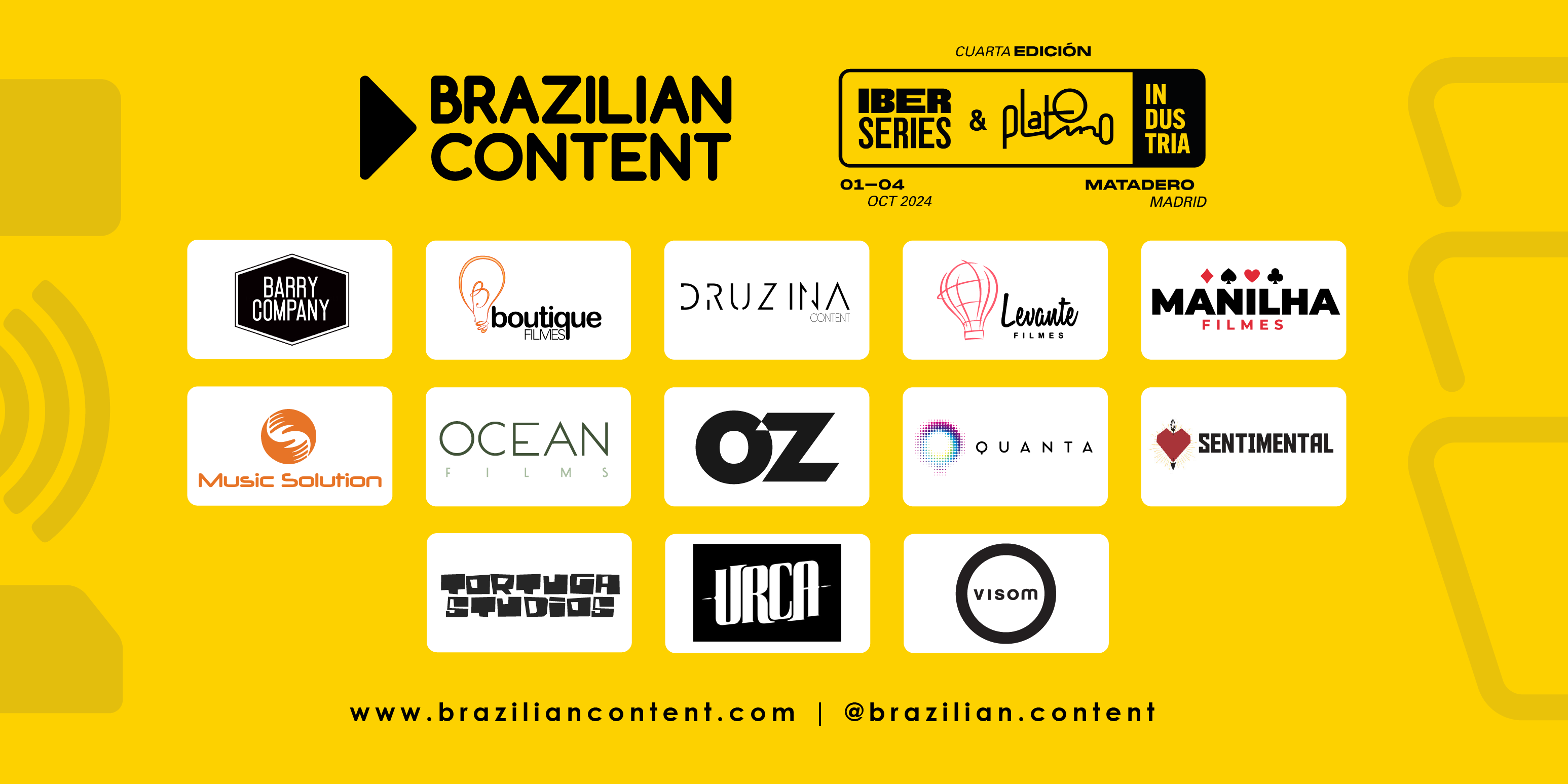 Brazilian Content leva pela primeira vez delegação brasileira ao Iberseries & Platino Industria, em Madri