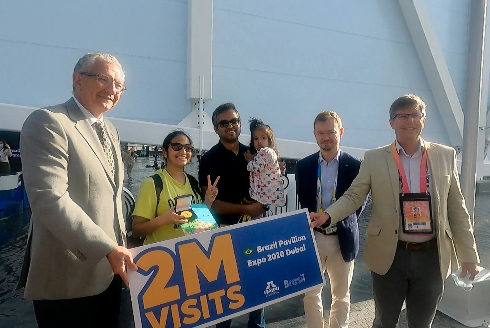 Expo 2020 Dubai: Pavilhão Brasil alcança a marca de 2 milhões de visitantes 