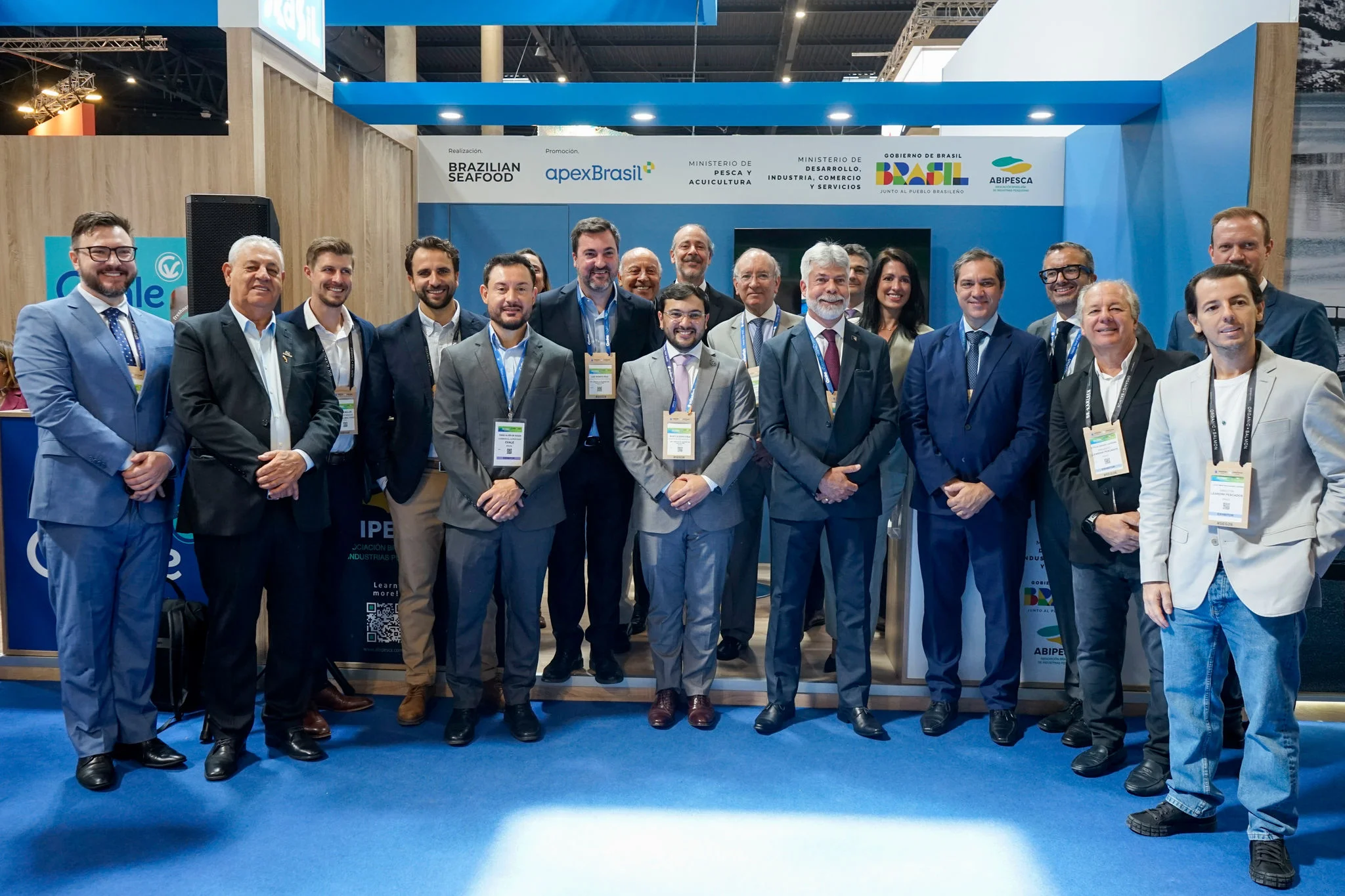 Brasil reforça presença internacional no setor de pescados durante a Seafood Expo Global, em Barcelona
