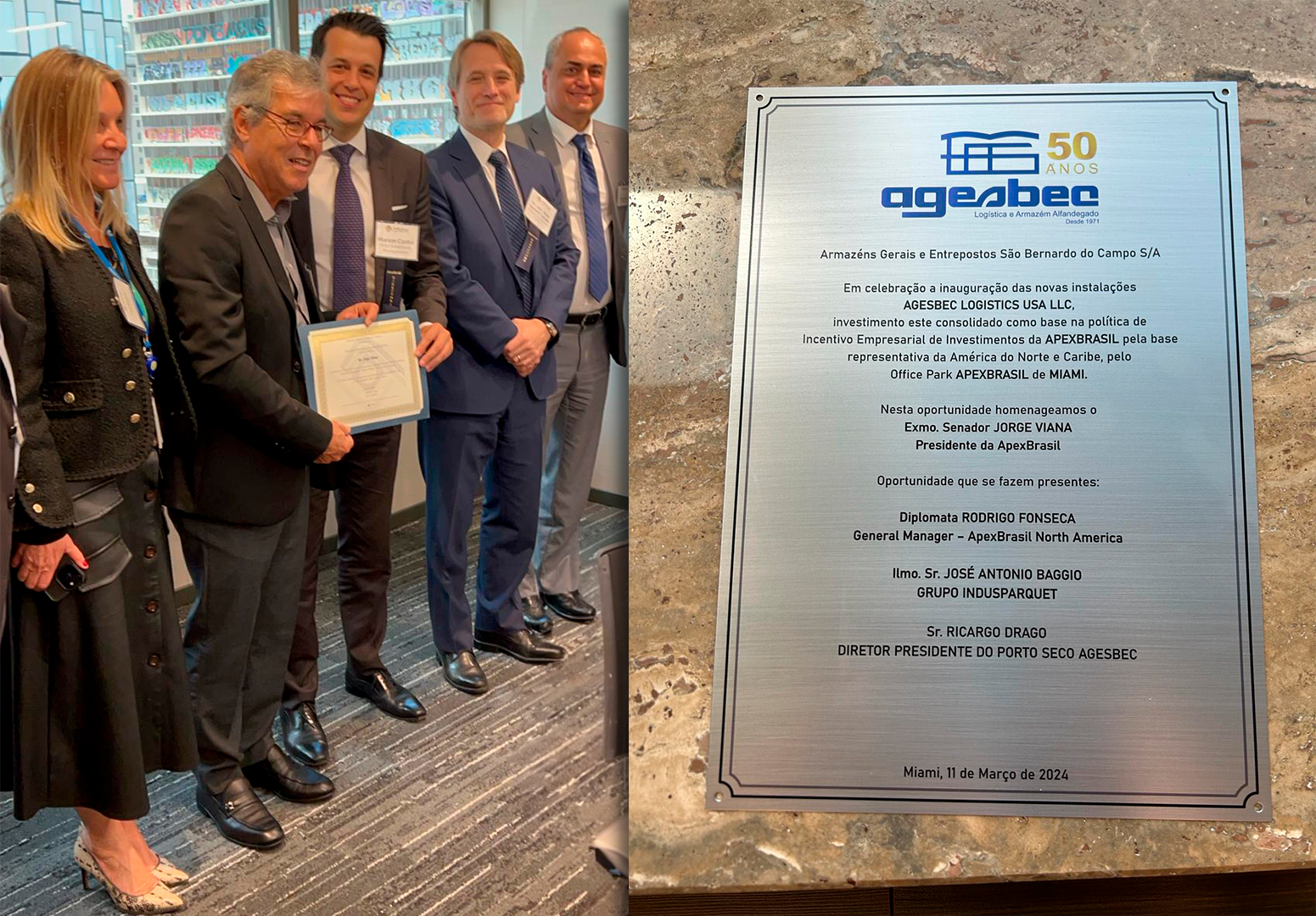 Presidente da ApexBrasil inaugura hub de empreendedorismo em Miami