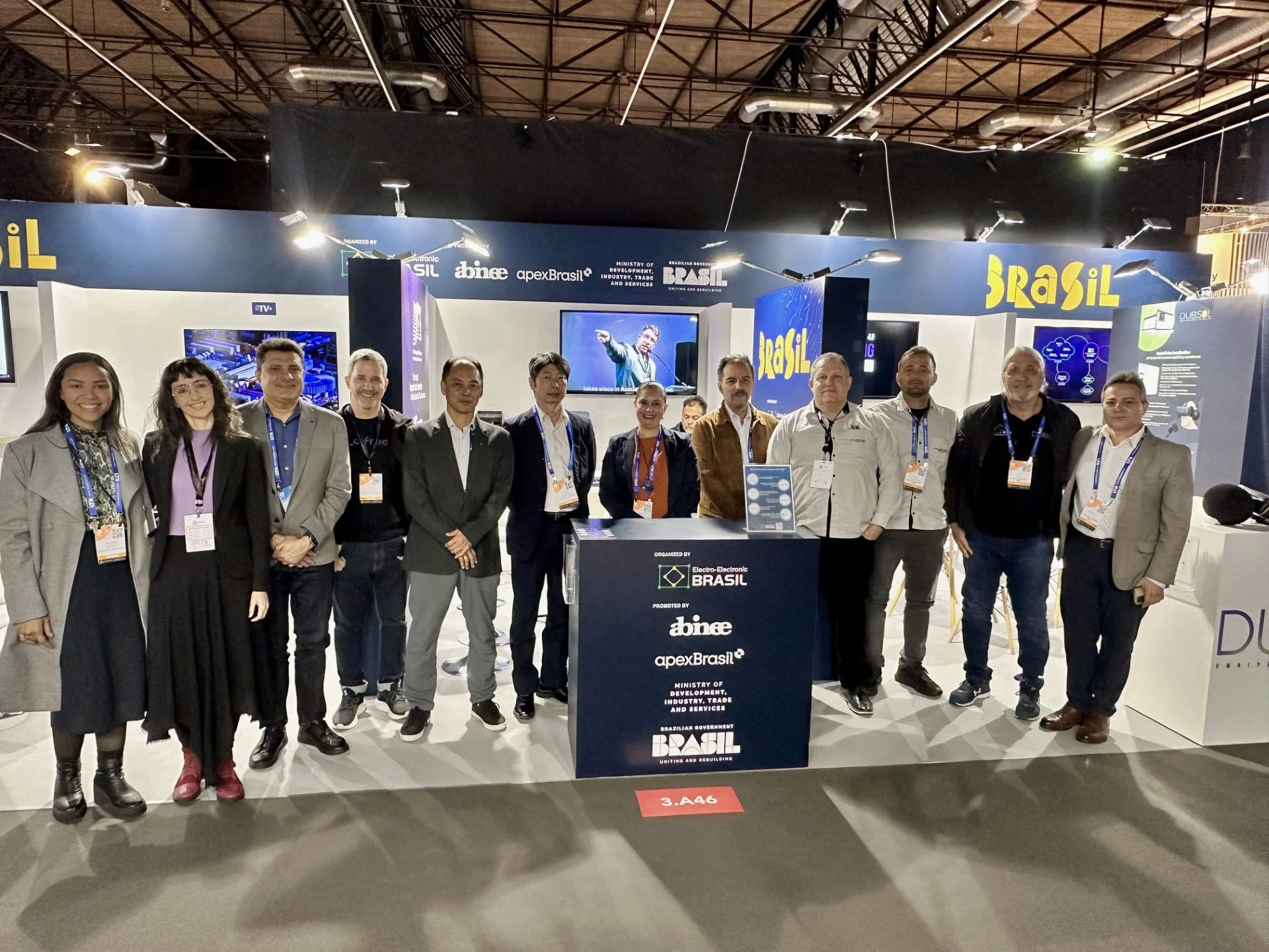 Projeto de exportação da Abinee, em parceria com a ApexBrasil, participa da International Broadcasting Convention (IBC) em Amsterdã