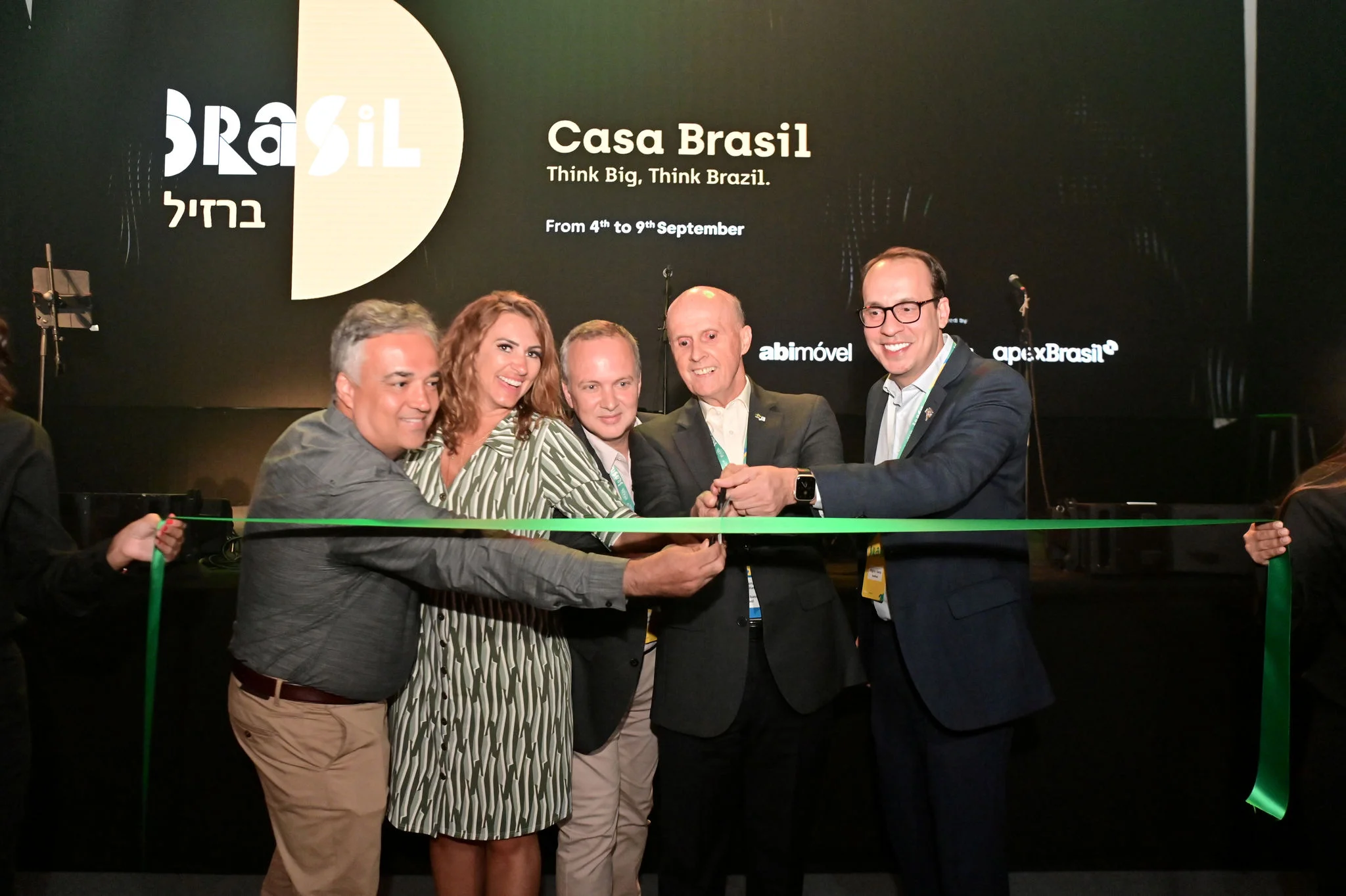 Estreia da Casa Brasil Israel destaca potencial exportador do país em Tel Aviv