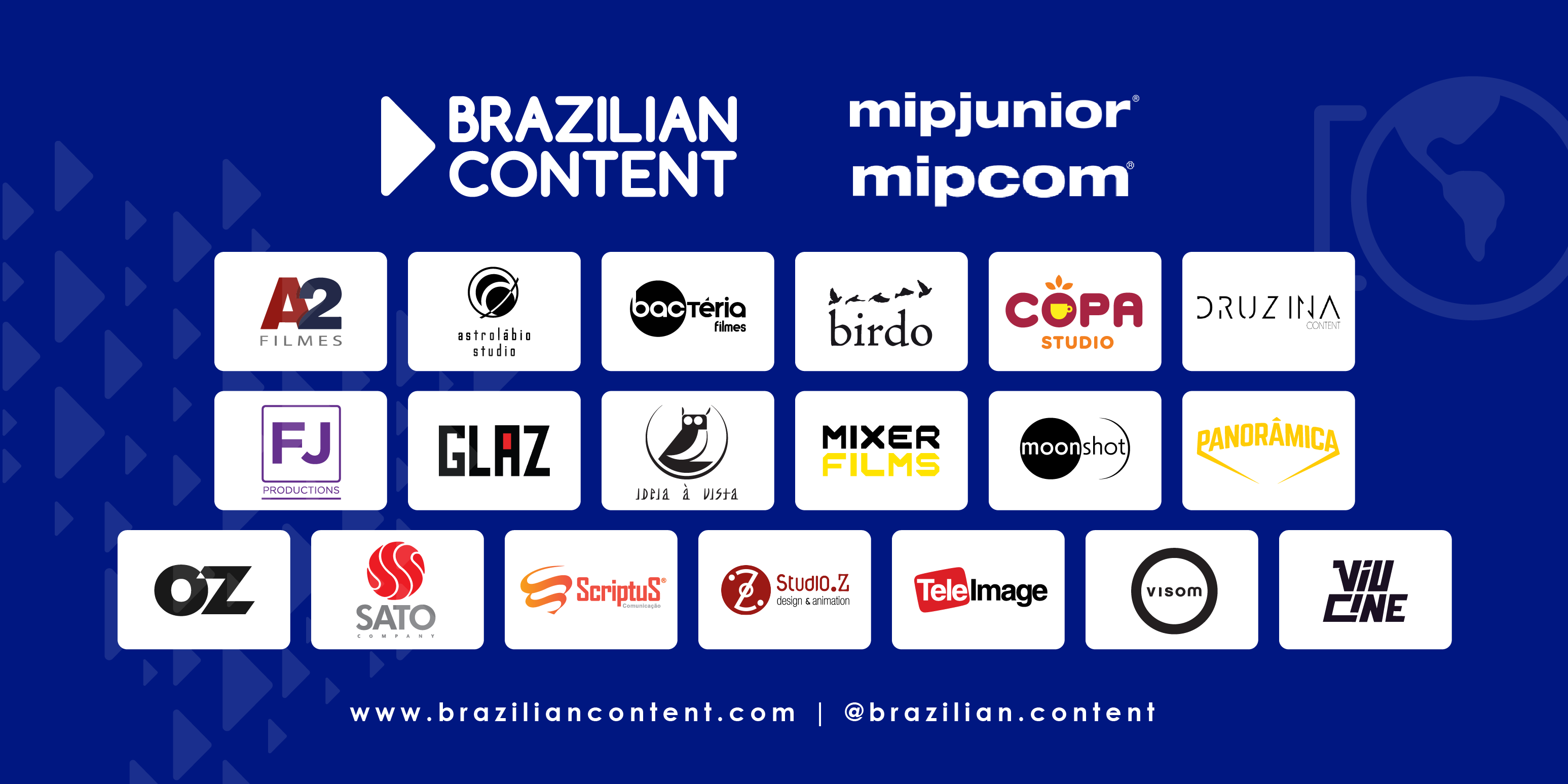 Brazilian Content chega a Cannes para MIPCOM e MIPJUNIOR com 19 empresas brasileiras de todos os gêneros do audiovisual