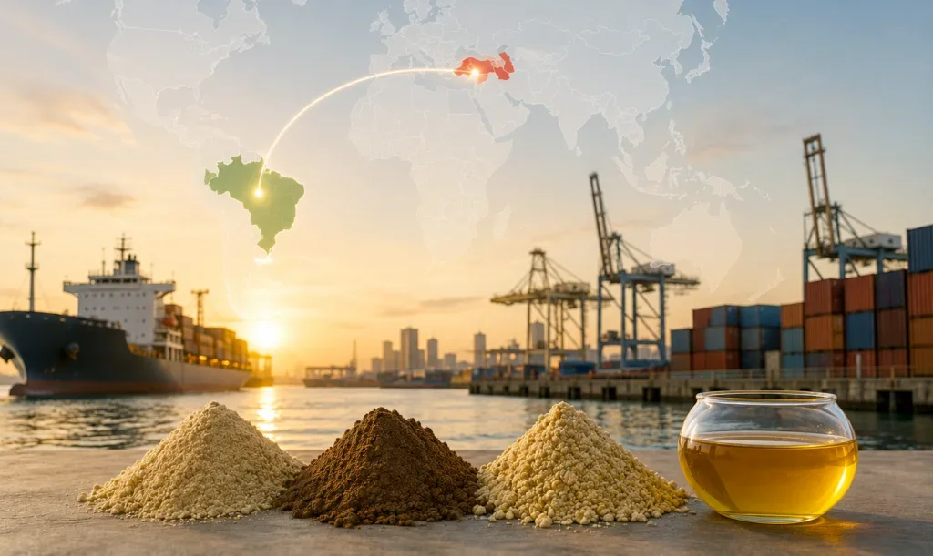 Exportações brasileiras ganham novo impulso com abertura de mercado na Turquia