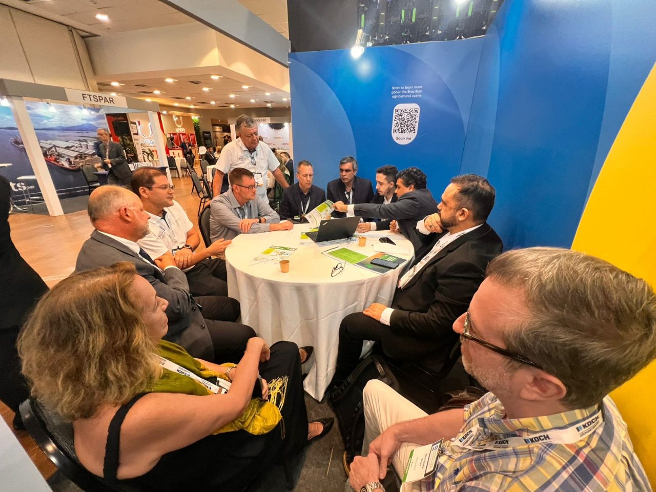 Estande da ApexBrasil no Fertilizer Latino Americano 2025