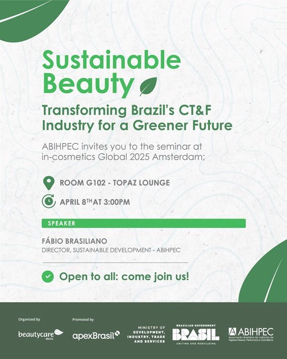 Seminário Sustainable Beauty