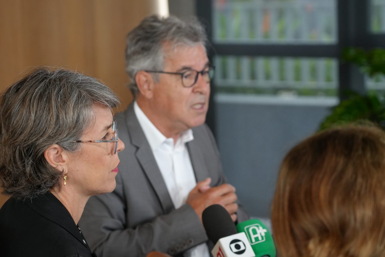 Ana Repezza e Jorge Viana