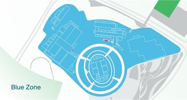 Blue zone map